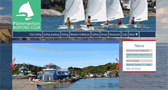 Desktop Screenshot of plimmertonboatingclub.org.nz